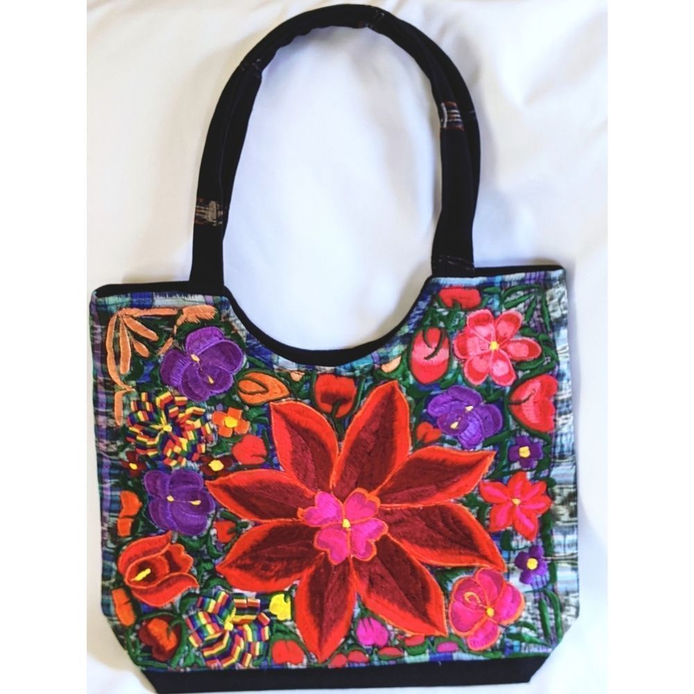 Embroidered Tote  - Picture 3 of 6